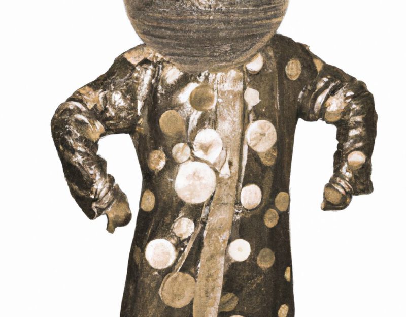 DALL·E 2023-11-01 16.55.38 - crazy, funny costume for an old man , Disco Ball Coat, graphic style looking like Max Ernst's black and white early collages